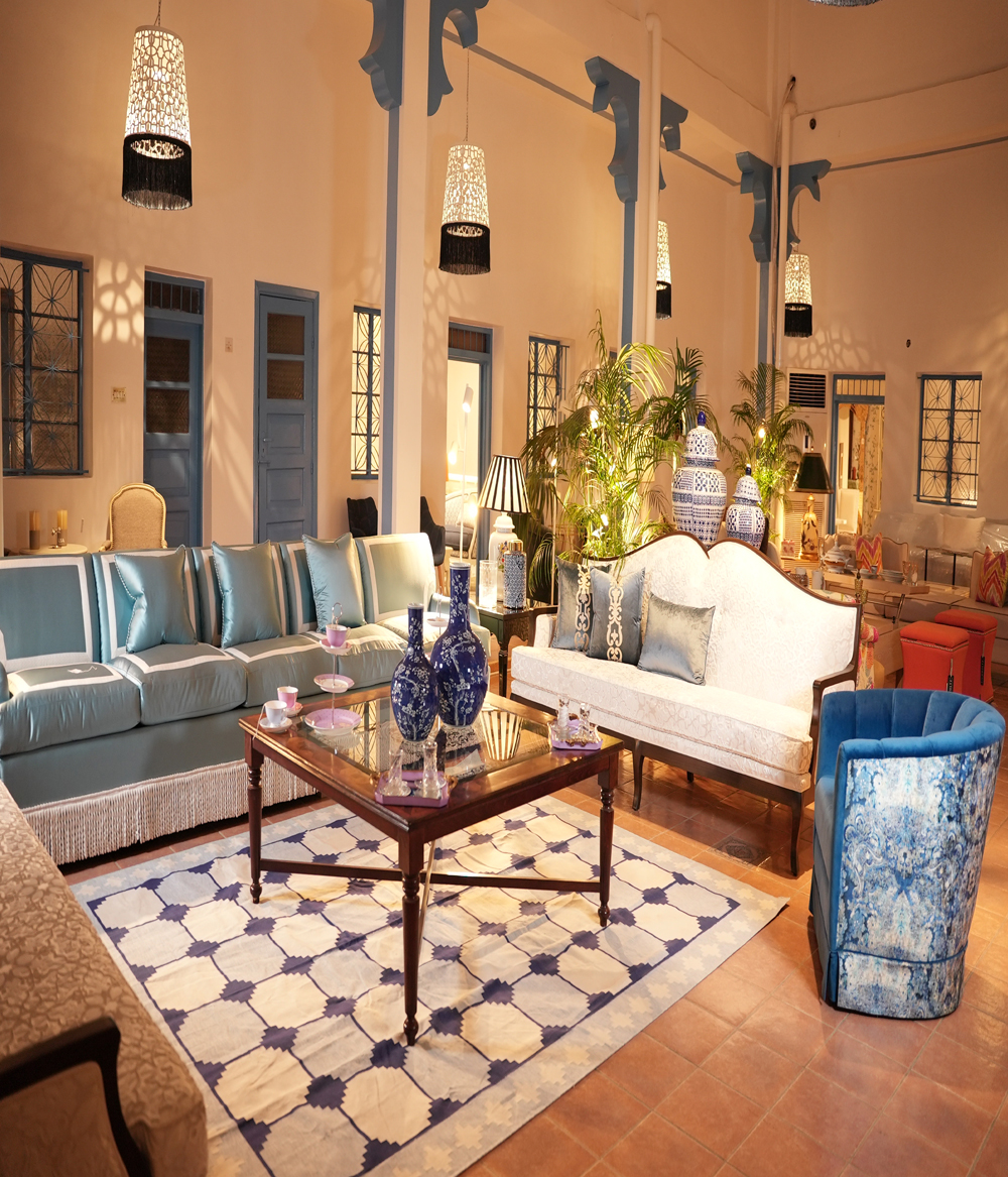 Blue Sofa | Haya House